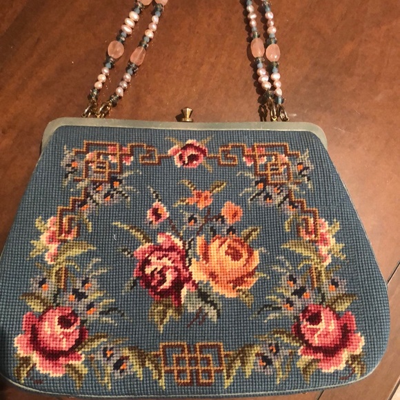 Bags Needlepoint Purse Poshmark